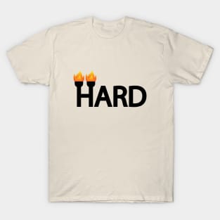 Hard typographic artwork T-Shirt